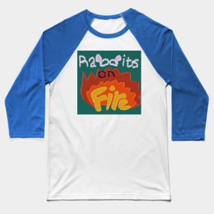 Rabbits on fire Baseball T-Shirt